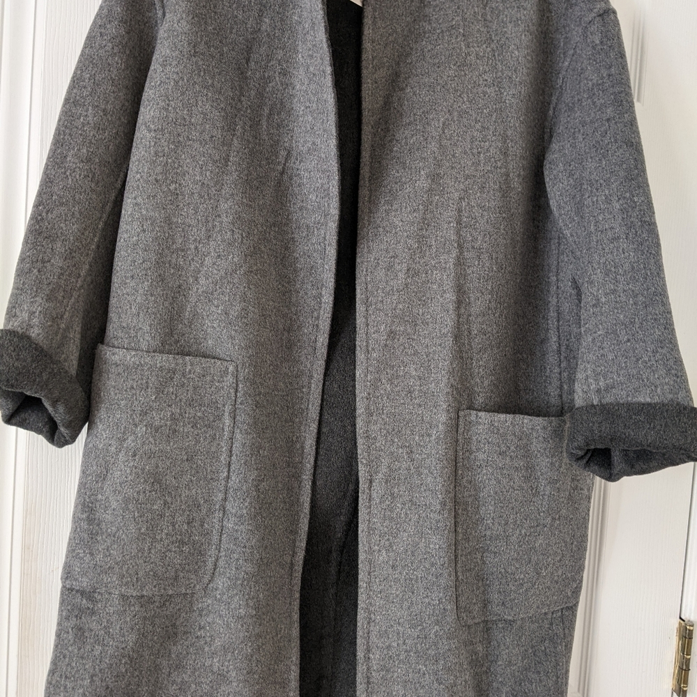 Vince reversible wool cashmere coat size small
